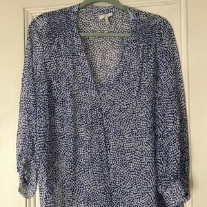 Joie sheer silk top Medium